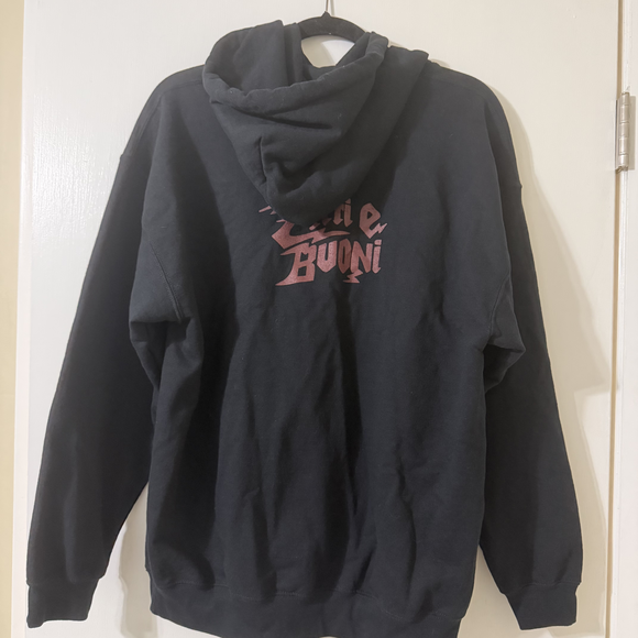 Maneskin Zitti e Buoni Pullover Black Hoodie - Picture 3 of 8